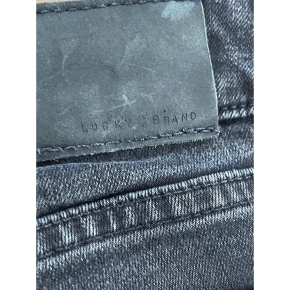 Lucky Brand Lolita Skinny Dark Grey Stretch Jeans Size 12/31 - Picture 7 of 8